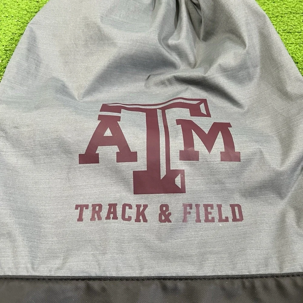 Texas A&M Team Issue Nike Backpack SEC Aggie Track & Field Black Maroon NWOT